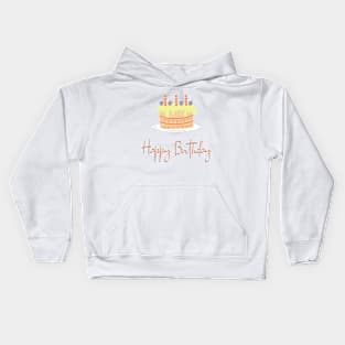 Your Cake - Happy Birthday! Kids Hoodie